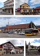 Les Ponts De Martel  5 Bild  Postauto  H  Limitierte Auflage! - Ponts-de-Martel