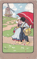 Pinot, Illustratore - Bella Cartolina Bambini Olandesi Viaggiata 1916 - Castelli
