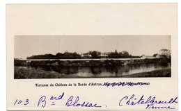 Ingrandes - Terrasse Du Chateau De La Borde D'Antrans  - Carte Photo -  CPA° - Ingrandes