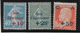 France N°246/248 - Neuf * Avec Charnière - TB - Neufs