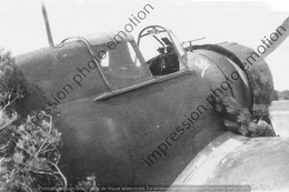 PHOTO RETIRAGE REPRINT AVION AIRCRAFT  BLOCH 152 C1 N°605 TOTO COMMAUTRE 1 JUIN 1940 - Luftfahrt