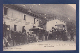 CPA [73] Savoie Environ De Lanslebourg Courrier Autobus Automobile Circulé - Sonstige & Ohne Zuordnung