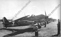 PHOTO RETIRAGE REPRINT AVION AIRCRAFT BLOCH MB152 FRANCE 1939 4C 29 3eme ESCADRILLE AULNAT 1941 - Aviation