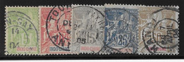 Indochine N°17/21 - Oblitérés - TB - Used Stamps