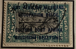 COB 30 Oblitération BPC VPK N°17 Poste Militaire Est Africain Allemand 9 Mars 1918 (février à Aout 1918) Udjidji - Used Stamps