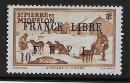 St Pierre Et Miquelon N°250 - France Libre - Neuf Sans Gomme - TB - Unused Stamps