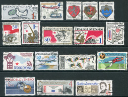 CZECHOSLOVAKIA 1986 Thirteen Complete Issues, Used. - Used Stamps