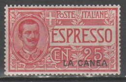 Levante - La Canea 1906 - Espresso 25 C. **          (g8135) - La Canea