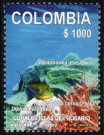 A298-KOLUMBIEN / COLOMBIA - 2003 -MNH- MI#: 2236 – ROSARIO ISLAND – CORAL AND FISH - Colombia