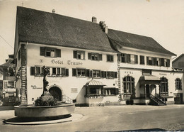 Real Photo  Hotel Traube Weinfelden To Colombelles Calvados - Weinfelden