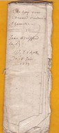 1719 - Règne De Louis XV - En Guerre Contre L'Espagne -  BORDEAUX - Acte Notarié Cousu - 7 Pages + Notes - Manuscripts