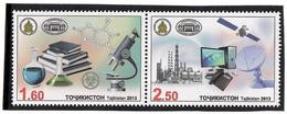 Tajikistan.2013 Academy Of Science. Pair Of 2v: 1.60, 2.50  Michel # 621-22 - Tadzjikistan