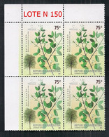 ARGENTINE 2001 GJ 3159 MERCOSUR FLORA EN TABLEAU DE MENTHE - Brieven En Documenten