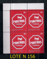 ARGENTINE 2007 GJ 3604 PLAN NATIONAL DE SÉCURITÉ ROUTIÈRE À CUADRO MINT - Storia Postale