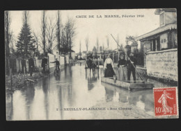 93 -   NEUILLY-PLAISANCE - Crue De La Marne, 1910 - Rue De Chanzy 170 - Neuilly Plaisance