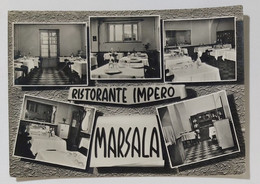 00889 Cartolina - Trapani - Marsala - Ristorante Impero - VG 1956 - Marsala
