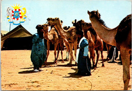 (2 B 34) Morocco (Touareg Camel & Camp) ?  (posted To Denmark 1996 From Australia = With Australian Stamp) UNUSUAL - Andere