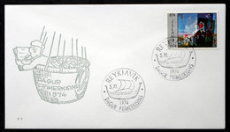 Iceland 1974   Minr.486 SPECIAL CANCEL COVER      ( Lot 6568 ) - Covers & Documents