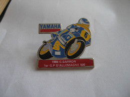 Moto YAMAHA C SARRON 1985  1er GP ALLEMAGNE 500 - Motos