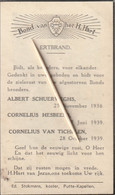 Kapellen, Putte-Kapellen, 1939, Schuerweghs, Hesbeens, Van Tichelen - Devotion Images