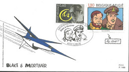 Belgium 2004 Mi 3331-3332 FDC  (FDC ZE3 BLG3331-3332) - Comics