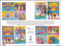 UNO GENF 2002 Mi-Nr. 57 Erinnerungskarte - Souvenir Card - Lettres & Documents