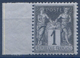 France N°83 Neuf** (sans Charnière) Bord De Feuille - (F550) - 1876-1898 Sage (Type II)