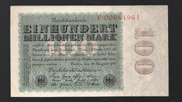 (Allemagne ) Billet De  100 Millionen Marks  1923  (PPP33308) - 100 Mio. Mark