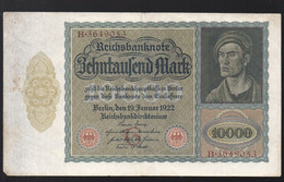 (Allemagne ) Billet De  1000 Marks  1922  (M2869)) - 10000 Mark