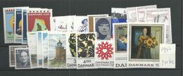 1996 MNH Denmark, Dänemark, Year Complete, Postfris - Ganze Jahrgänge