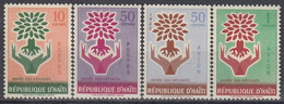 HAITI 599-602,unused - Haiti