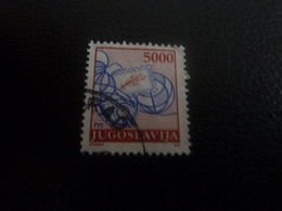 Ptt - Jugoslavija - Val 5000 - Bleu Et Orange - Oblitéré - - Usati