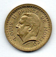 Monaco  -  1 Franc 1943 -  état  SUP - 1922-1949 Luigi II