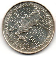 1982 - Italia 500 Lire Garibaldi - Senza Confezione     ----- - Gedenkmünzen