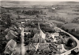 Meilly Sur Rouvres * Vue Aérienne Sur L'église Du Village * Le Cimetière - Autres & Non Classés