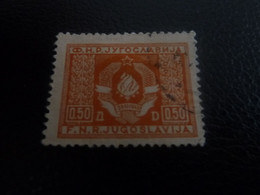 Fnr - Jugoslavija - Hp Jyrocaabnja - Val 0.50 - Orange - Oblitéré - - Used Stamps