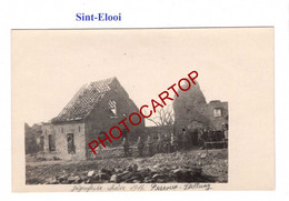 SINT ELOOIS-Saint Eloi-CARTE PHOTO Allemande-Guerre 14-18-1WK-BELGIEN-FLANDERN- - Ledegem