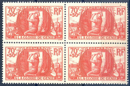 France N°423 -bloc De Quatre (4) Neuf** - (F631) - Nuevos