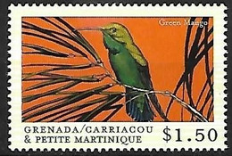 Grenada / Carriacou & Petite Martinique - MNH ** 2000 -  Green Mango  -  Anthracothorax Viridis - Hummingbirds