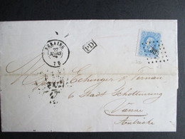 Nr 31 - Leopold II - Brief Uit Seraing Naar Wenen - 1869-1883 Leopoldo II