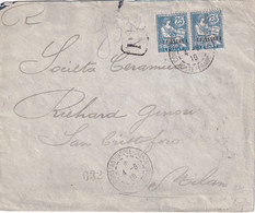LEVANT 1910 LETTRE DE CONSTANTINOPLE - Lettres & Documents