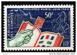 COMORES N° 32 XX "Philatec" Exposition Philatélique Internationale à Paris - Autres & Non Classés