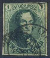 Belgique N°9 - Oblitéré - (F658) - 1858-1862 Medaglioni (9/12)