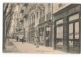 La Boutique Du Photographe H. FERRARI Editeur De Cartes Nice Elegant Epicerie Charcuterie Avenue Malausséna VITTEL - Sonstige
