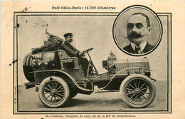 Le Raid Paris Pékin * M CORMIER Vainqueur De Course Sur Sa 10HP De DE DION BOUTON * Sport Automobile Voiture China - Other & Unclassified