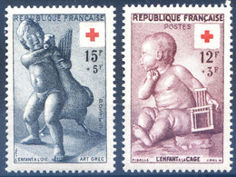 France N°1048 à 1049 - Croix-Rouge - Neuf* - (F635) - Unused Stamps