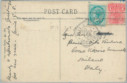 77275 - AUSTRALIA: New South Wales - Postal History -  POSTCARD To ITALY 1909 - Covers & Documents