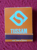 SPAIN SEVILLE CAJA DE CERILLAS MATCHBOX BOÎTE D'ALLUMETTES TABACALERA TUSSAM TRANSPORTES AUTOBUSES SEVILLA BUS..TOBACCO. - Boites D'allumettes