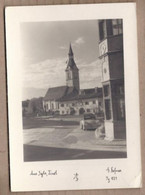 CPSM AUTRICHE - AUS IGLS - TB PLAN CENTRE VILLAGE ANIMATION + TB AUTOMOBILE PORCHE ? VOLKSWAGEN ? - Igls