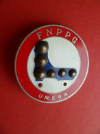 No Pins - Rare Médaille Broche Email EGF - Sport Professeur Entainneur Patinage Artistique FNPPG - UNEGA - Signé Fraisse - Patinaje Artístico